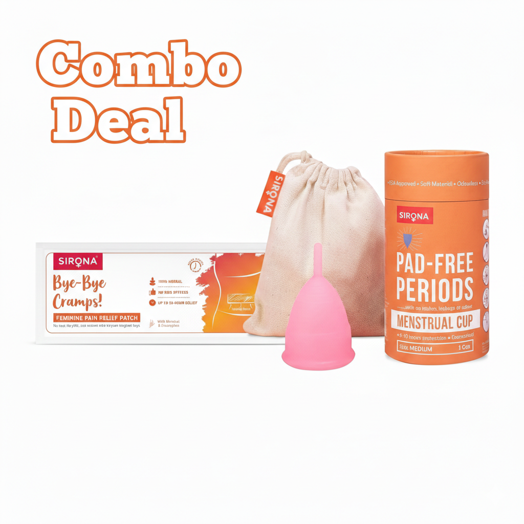 Menstrual Cup+ Pain Relief Patch Barter Campaign