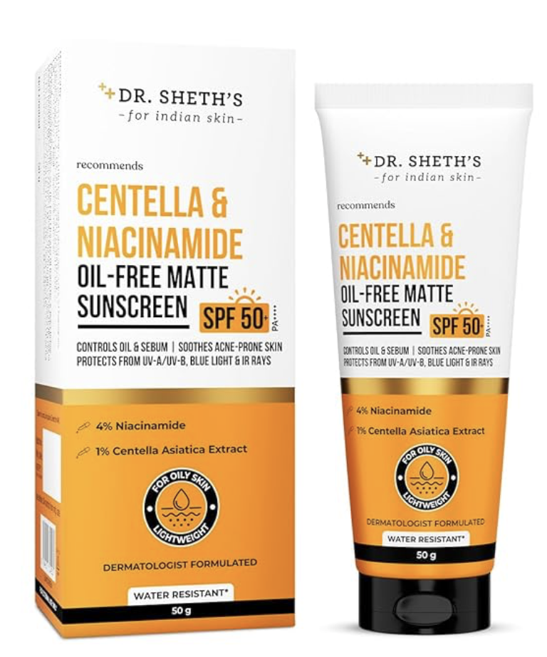 Oil Free Matte Sunscreen