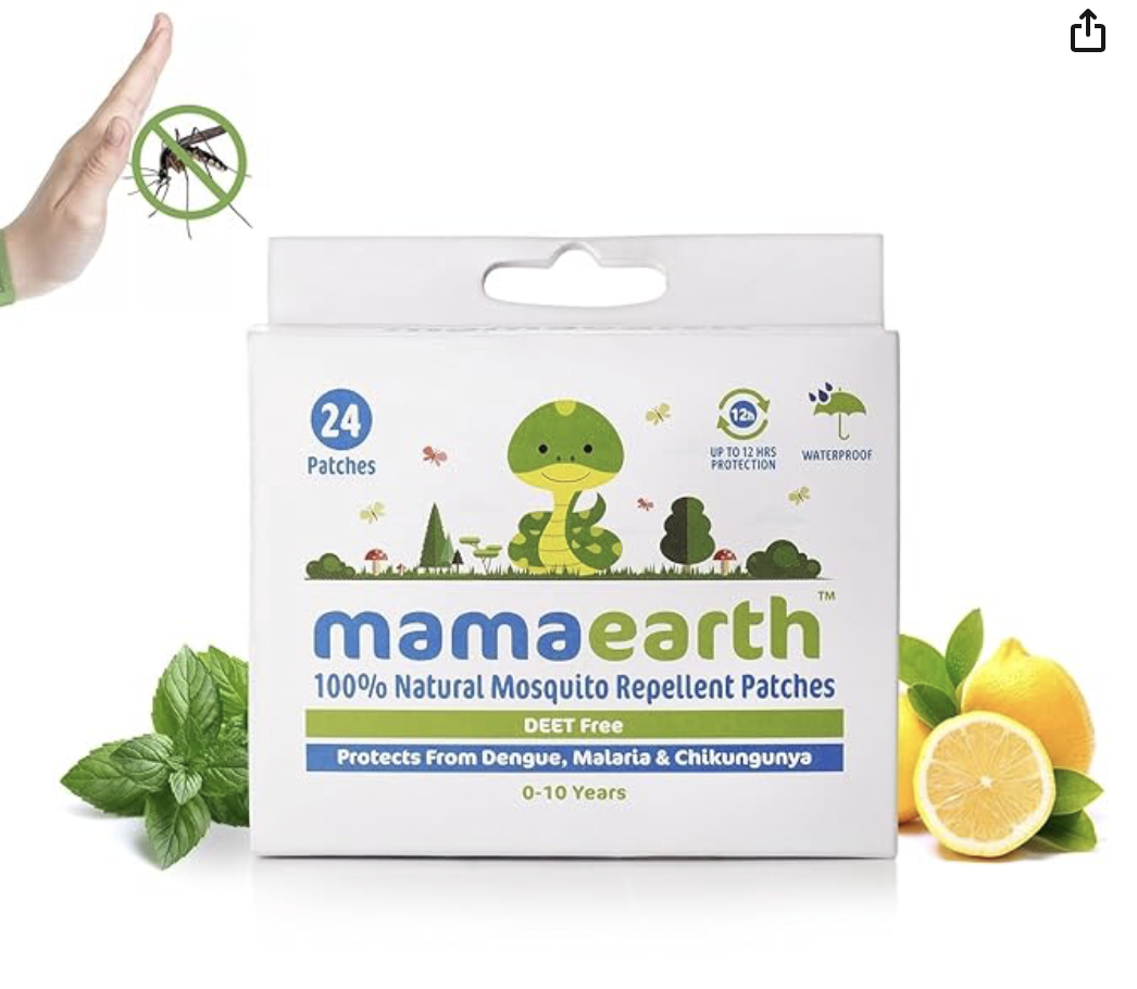Natural Repellent Mosquito Patches